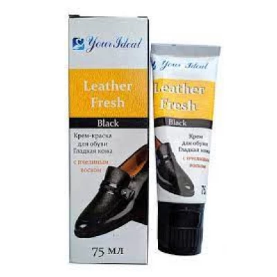 Крем для обуви Идеал чёрный туба (75 мл)