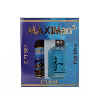 Набор туалетная вода MAXIMAN COOL 100 мл + дезодорант 150 мл