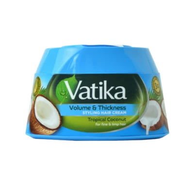 Крем для волос Объем Vatika (Кокос, Хна, Мигдаль) 140мл