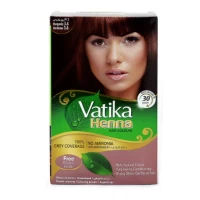 Краска для волос на основе хны Бордовый Vatika (Burgundy) 6*10г