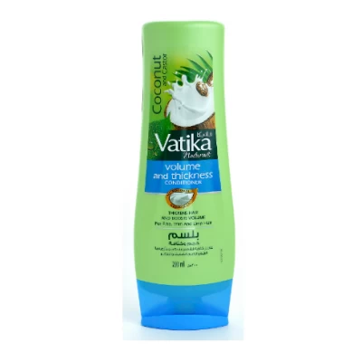 Кондиционер для объема и густоты волос с Кокосом, Касторовым маслом и Хной DABUR VATIKA 200мл