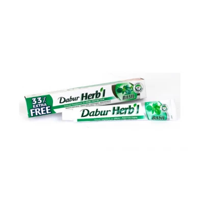 Зубная паста С базиликом DABUR HERB'L 75+25г