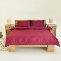 Комплект постельного белья Полуторка ранфорс VILUTA 79 Satin Stripe