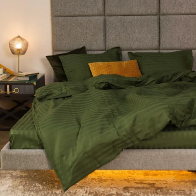 Комплект постельного белья Евро ранфорс VILUTA 81 Satin Stripe Комплект постельного белья Евро ранфорс VILUTA 81 Satin Stripe