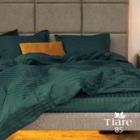 Комплект постельного белья Двойной ранфорс VILUTA 85 Satin Stripe