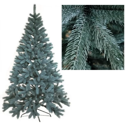 Ель искусственная Буковельская Литая 1,5м голубая, зеленая