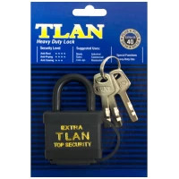 Замок навесной EXTRA TLAN черный 40мм