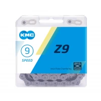 Цепь на велосипед 9 скоростей KMC Z9 с замком, 116 звеньев