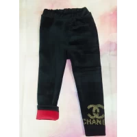 Лосины подростковые двухцветные (велюр) 