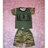 Детский комплект Пиксель №205 (кулир) 1046 Размеры 28-34