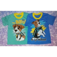 Футболка детская Патрон-2 (кулир) 2047 Размеры 26-34