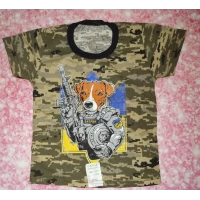 Детская футболка Защитник (кулир) 0435 Размеры 28-34