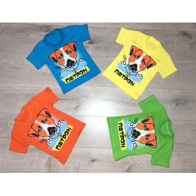 Детская футболка Патрон-3 (кулир) 2006 Размеры 26-34 Детская футболка Патрон-3 (кулир) 2006 Размеры 26-34