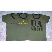 Детская футболка Хаки №304б (кулир) 1711 Размеры 36-40