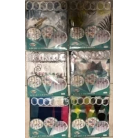 Штора для ванной силиконовая цветная 180*180 см