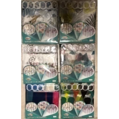 Штора для ванной силиконовая цветная 180*180 см Штора для ванной силиконовая цветная 180*180 см