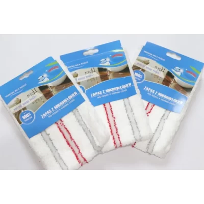 Насадка для швабры из микрофибры "ДБН" в полоску Насадка для швабры из микрофибры "ДБН" в полоску