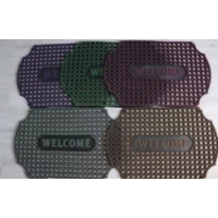 Коврик соты ЦВЕТНЫЕ 60x90см 