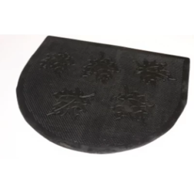 Коврик резиновый овал Листок 45*55 Коврик резиновый овал Листок 45*55