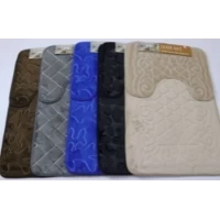 Комплект ковриков в ванну 2 шт 50*80 Эконом