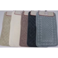 Комплект ковриков для ванной 2пр из хлопка 60*100+50*60см