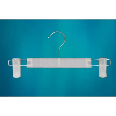 Вешалка для брюк пластиковая белая 29 см Вешалка для брюк пластиковая белая 29 см