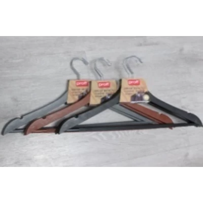 Набор вешалок 3шт пластик Турция Набор вешалок 3шт пластик Турция