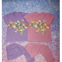 Летний костюм Украина цветок (фулликра) 1934 Размеры 30-36