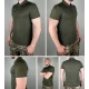 Поло тактическое ULTIMATUM "Нацгвардия" Зеленое Размеры S-M-L-XS-XL-2XL-3XL-4XL