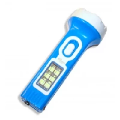 Фонарик ручной аккумуляторный с зарядкой от сети АК-С62 220В/15см/5см