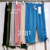 Бриджи женские - коттон,  р.3XL-5XL (50-58), 2781