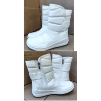 Дутики женские Р463 белые, р-р 37-42