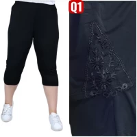 Женские бриджи хлопок, р.5XL-8XL (52-60)  №Q1