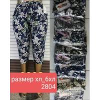 Бриджи женские р.XL-6XL( 46-54) микс расцветок, 2804 