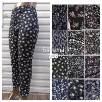 Брюки прямые, Ткань хорошо тянется, р.46-56, 50-60 универсальний, №708