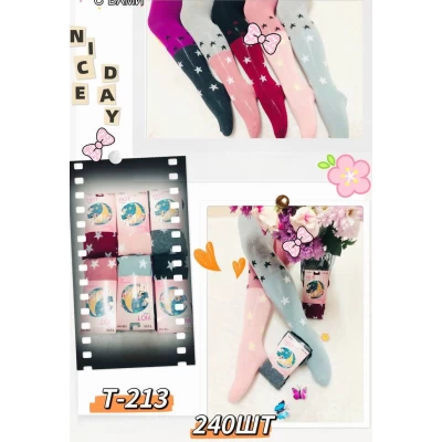 Колготки дитячі Уют, різні кольори для дівчаток р.92-164, 213-T Колготки дитячі Уют, різні кольори для дівчаток р.92-164, 213-T