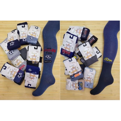 Колготи "Фенна" для хлопчиків р.92/140; Т-К201 Колготи "Фенна" для хлопчиків р.92/140; Т-К201