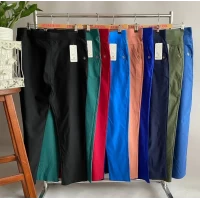 Брюки женские из стречкотона, Kenalin демисезонные цветные супербатал - размер 4/5XL-7/8XL (509-2)