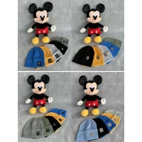 Шапки в рубчик детские р.50/52; TL903