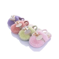 Тапочки детские, Размеры - 24-29, тонкий мех