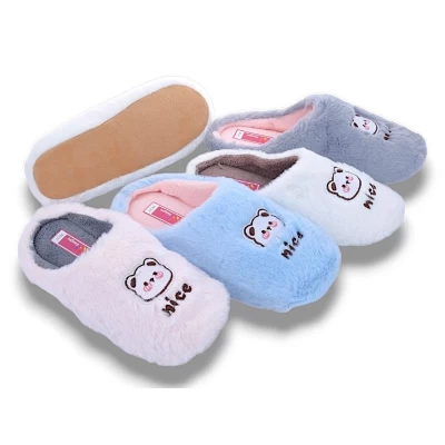 Тапочки женские мех. Размеры - 36-41, тонкий мех