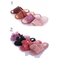 Тапочки женские. Размеры - 36-41, тонкий мех