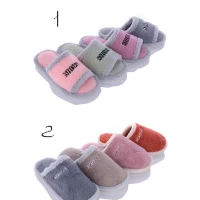 Тапочки женские. Размеры - 36-41, тонкий мех