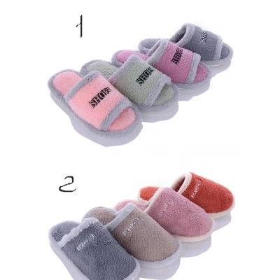 Тапочки женские. Размеры - 36-41, тонкий мех