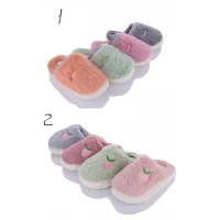 Тапочки женские. Размеры - 36-41, тонкий мех
