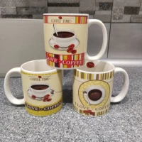 Керамическая чашка(500мл) деколь*Кофе*