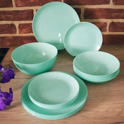 Сервиз Luminarc DIWALI LIGHT TURQUOISE /19пр. Сервиз Luminarc DIWALI LIGHT TURQUOISE /19пр.