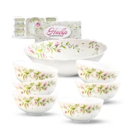 Набор салатников 7предметов из стеклокерамики (1+6)