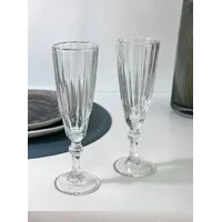 Набор бокалов для шампанского (175мл) под хрусталь Диамонд (6штук)