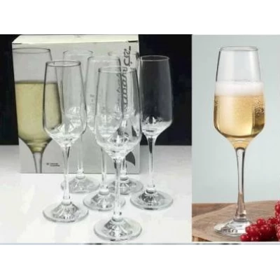 Набор бокалов для шампанского (195мл) Рисус